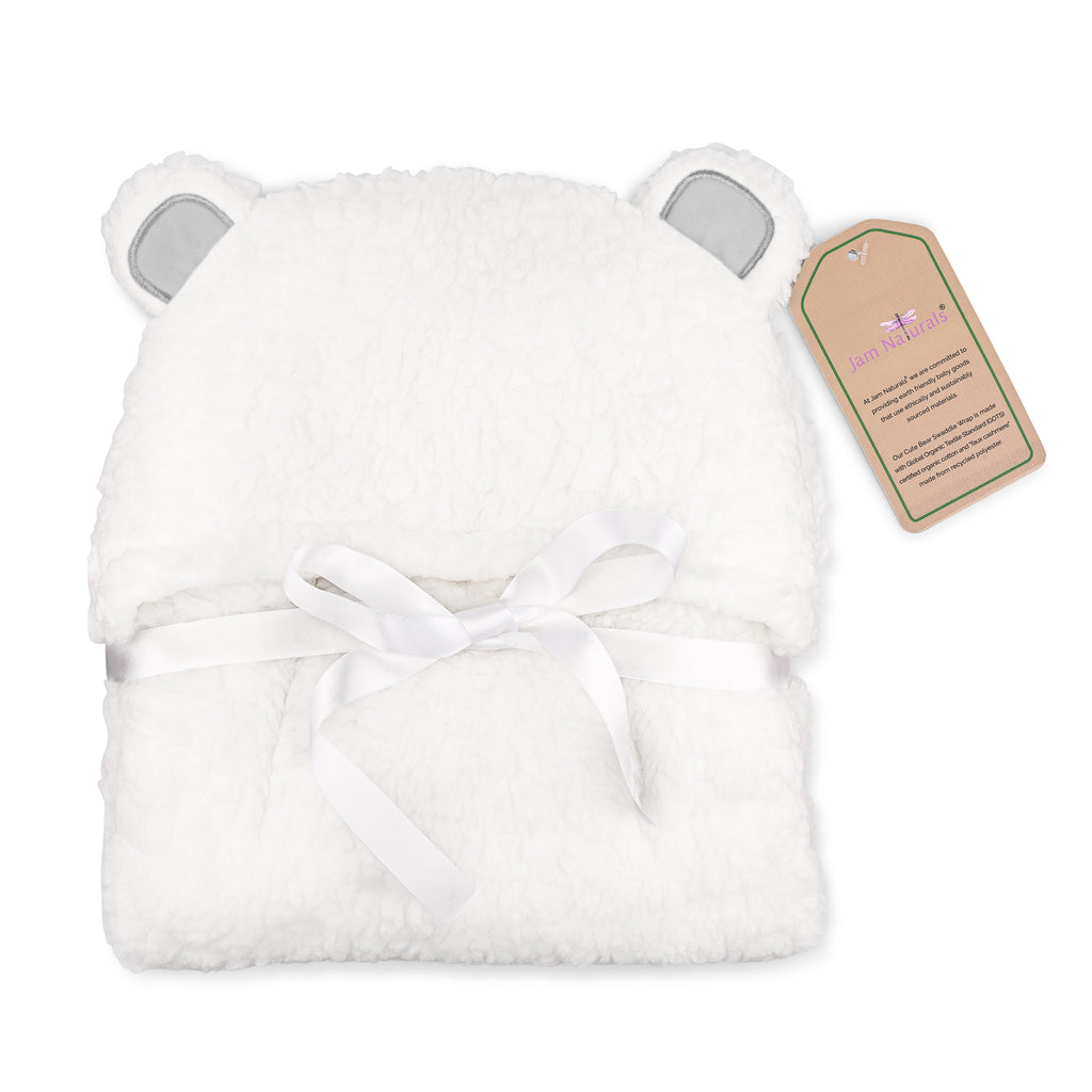 Cute Bear Organic Newborn Swaddle Wrap - Ideal Baby Registry / Shower ...