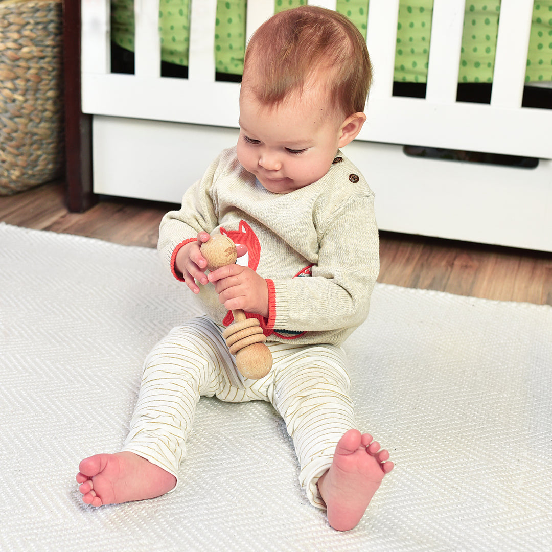 Classic Baby Rattle (Dragonfly) – Jam Naturals LLC